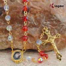 Crystal beads rosary